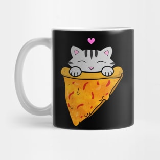 Happy Pizza Cat Mug